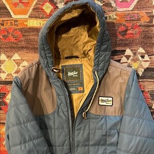 Howler Brothers Men's Blue Hooded Jacket